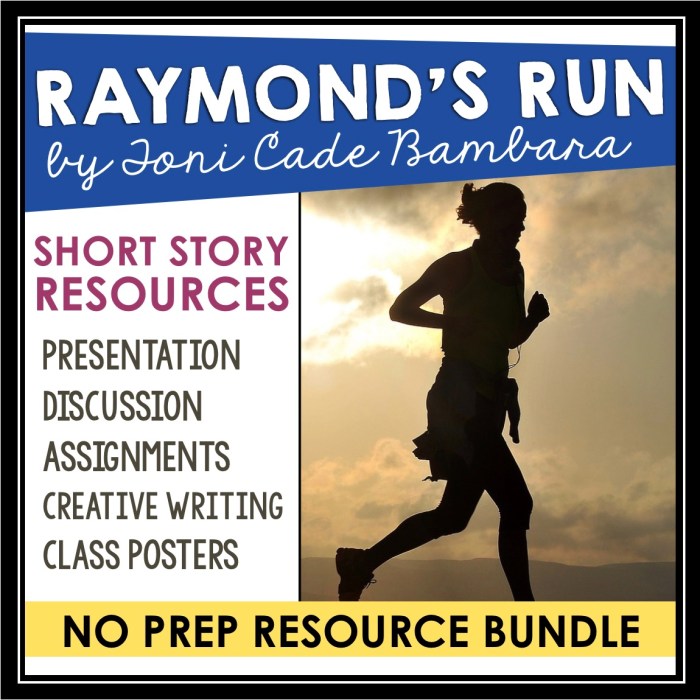 Raymond's run questions and answers pdf