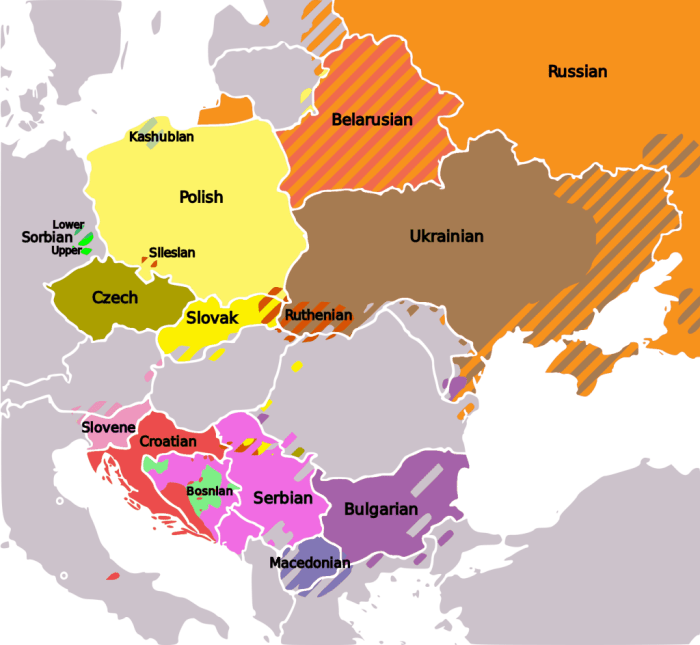 The slavic language of the crossword