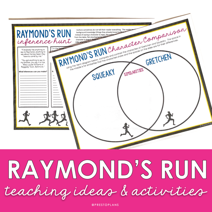 Raymond's run questions and answers pdf